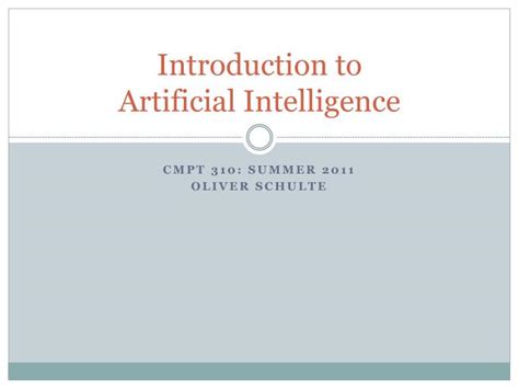 ppt introduction to artificial intelligence powerpoint presentation free download id 1579302
