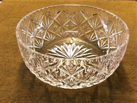 Royal Doulton Cut Glass Crystal Bowl Bruce Of Ballater