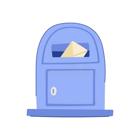 Send Mailbox Letter Cartoon Vector Illustration Stock Illustration Illustration Of Mailbox