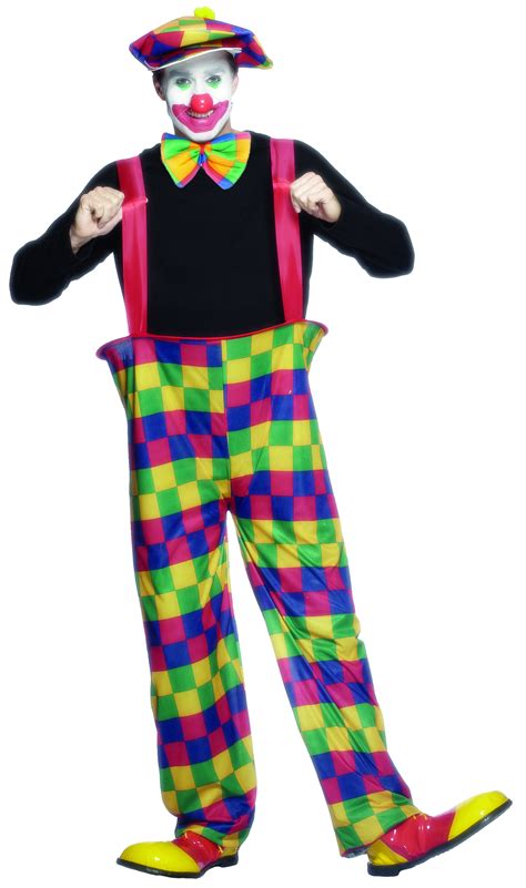 Déguisement Clown Adulte Costume Rigolo Clown Homme