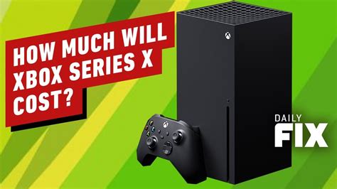 The current generation xbox one x also costs $499, so the upcoming console will maintain the price that has. Xbox Series X: What (We Think) It Costs - IGN Daily Fix ...