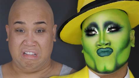 The Mask Makeup Transformation Patrickstarrr Youtube
