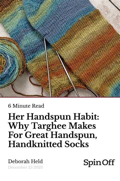 Her Handspun Habit Why Targhee Makes For Great Handspun Handknitted