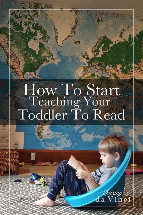 How To Start Teaching Your Toddler To Read