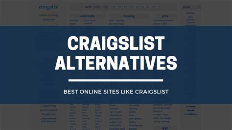 best online sites like craigslist craigslist alternatives
