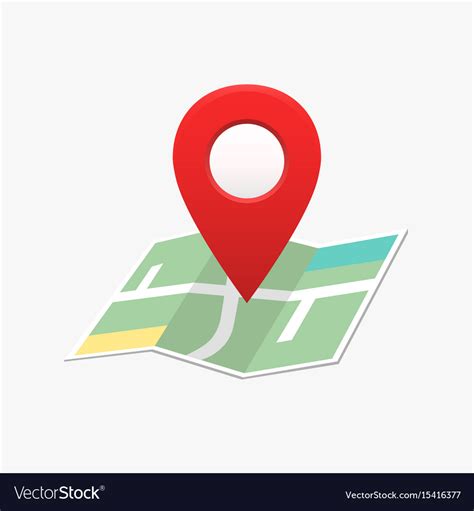 Pin Location Map Marker Direction Royalty Free Vector Image