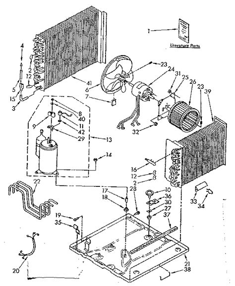 Kenmore Window Air Conditioner Parts Model 1068761890 Sears Partsdirect