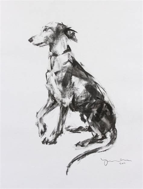 Pin By Anne R On Drawing Elephant Art Drawing Charcoal Sketch Dog