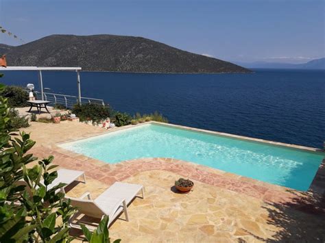 Villa Skorponeria With Fantastic See View And Private Beach And