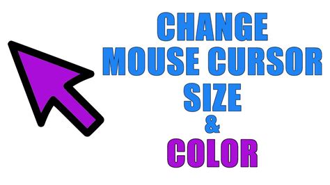 How To Change The Size And Color Of Your Mouse Cursor In Windows Vrogue