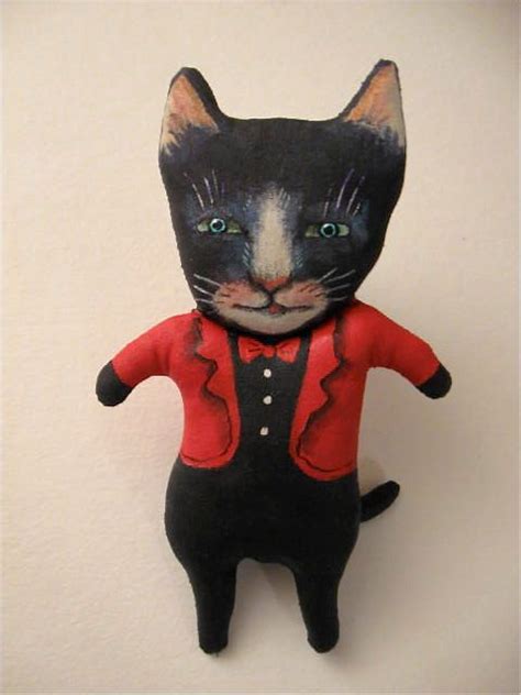 Reserved For Sue Ann Special Order Cat Doll Etsy Cat Doll Ooak Art