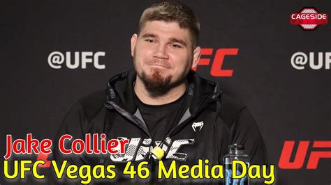 Ufc Vegas 43 Jake Collier Did Do Anything For Two Weeks After Frustrating Ufc 263 Loss Youtube