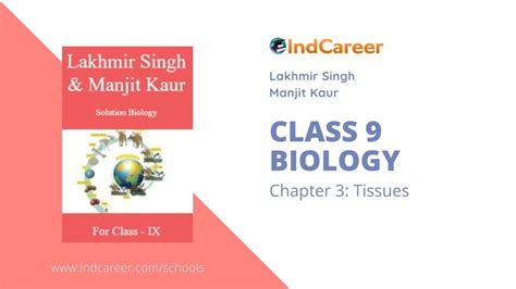 Lakhmir Singh Solutions For Class 9 Biology Ch 3 Indcareer Schools
