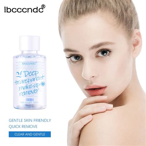 50ml Gentle Face Eye Lip Makeup Remover Water Cleansing Water Oil Free Deep Cleansing Make Up
