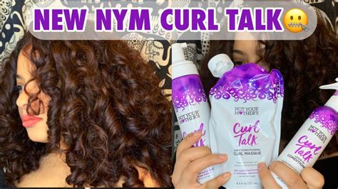 New Not Your Mothers Curl Talk Products For Curly Hair First