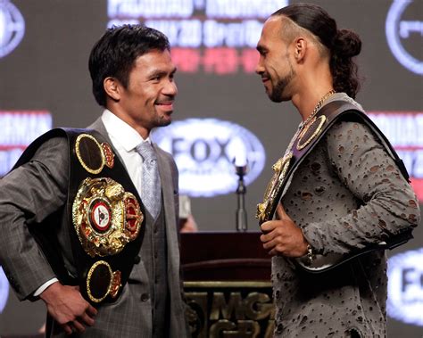 Manny Pacquiaos Fight Against Keith Thurman Might Be A Terrible
