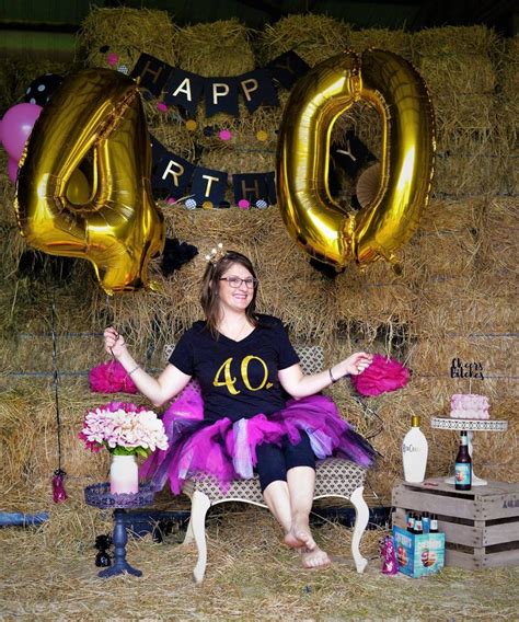 Pin By Ms Kelly On 40 And Fabulous 40th Birthday Celebration Ideas Birthday Photoshoot 40th