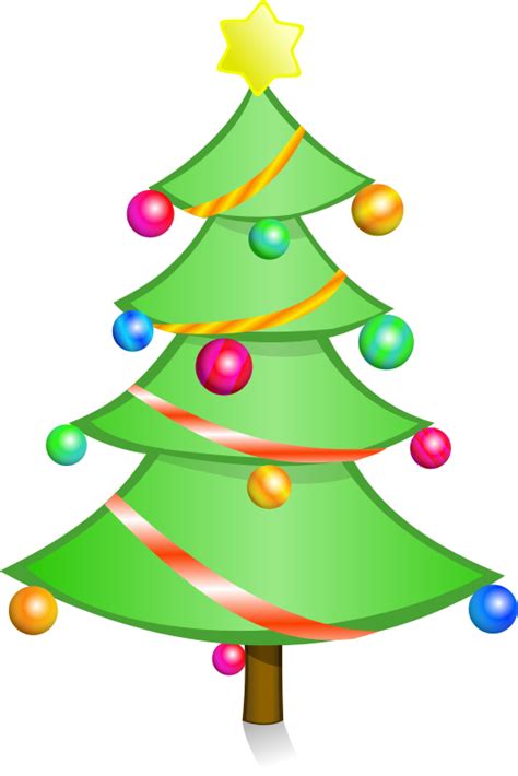 Digital download in png, eps, jpg format. Christmas Tree Clipart - Free Holiday Graphics
