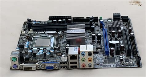 Msi Micro Star G41m S03 Ms 7592 Motherboard And Intel® Core™ Q6600 Cpu