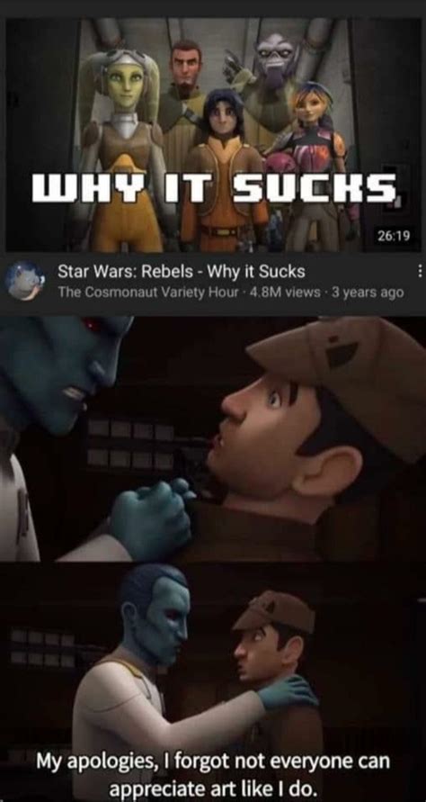Rebels Was Good R Prequelmemes