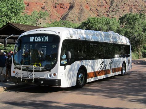 Shuttle Fleet At Zion National Park Adds Proterra E2 Electric Bus
