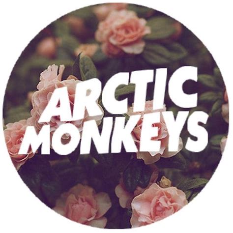 At logolynx.com find thousands of logos categorized into thousands of categories. Arctic Monkeys floral round logo by Elianne | Arctic ...