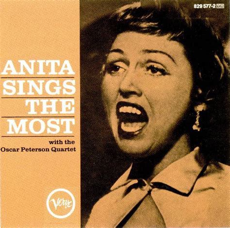 Anita Oday Anita Sings The Most Cd Discogs