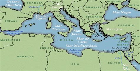 Mediterráneo: Mar, Clima, Civilizaciónes, Mapa, Caracteristicas ...