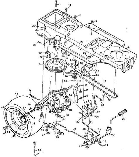 Craftsman LT Deck Diagram A Comprehensive Guide To Understanding Your Mower S Deck