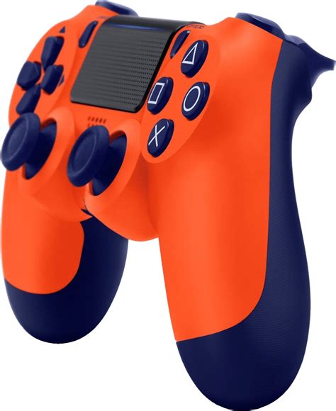 PlayStation 4 DualShock 4 Controller v2 - Sunset Orange ...