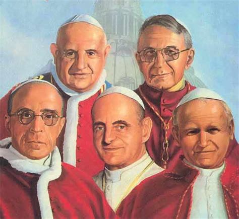 Relieduca Los Últimos Cinco Papas De La Historia De La Iglesia