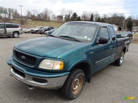 1997 Pacific Green Metallic Ford F150 Xlt Extended Cab 4x4 79200246