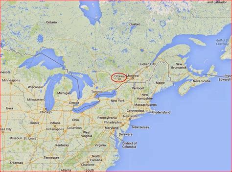 Maps Of The World Ottawa United States Map