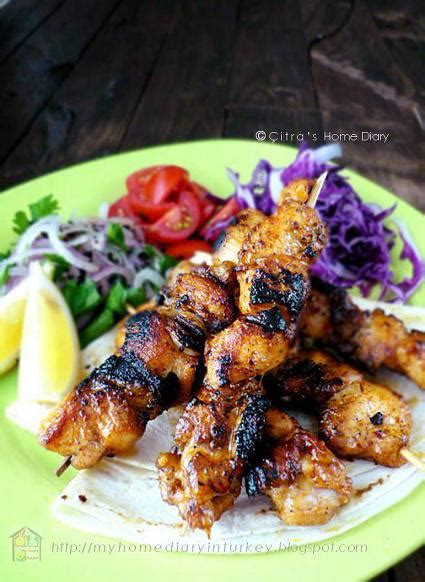 Citra S Home Diary Tavuk I Kebap Turkish Style Chicken Sish Kebabs