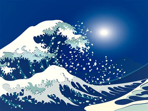 Artistic The Great Wave Off Kanagawa 4k Ultra Hd Wallpaper By Hokusai