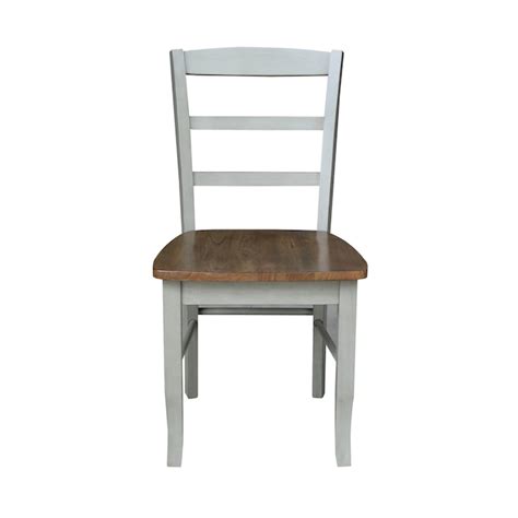 International Concepts Madrid Traditional Dining Side Chair Wood Frame