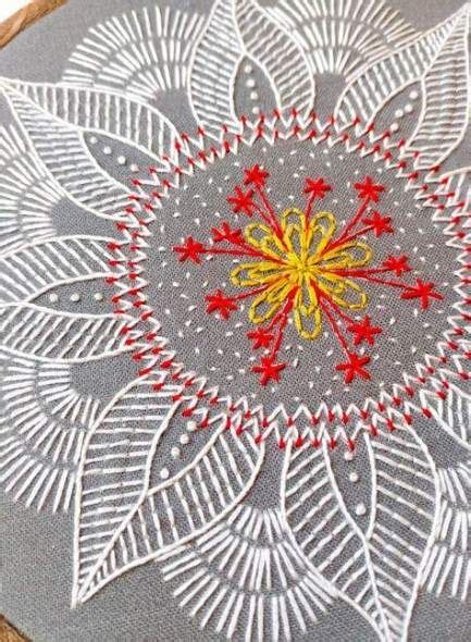 Embroidery Patterns Mandala Design 36 New Ideas Embroidered Mandala