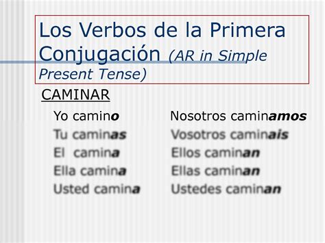 Solution How To Learn Spanish Conjugaci N De Los Verbos En El Tiempo