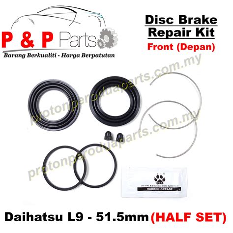 Front Disc Brake Caliper Rebuild Repair Kit For Daihatsu L9 51 5mm
