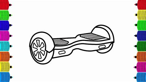 Hoverboard Coloring Page - Bmo Show