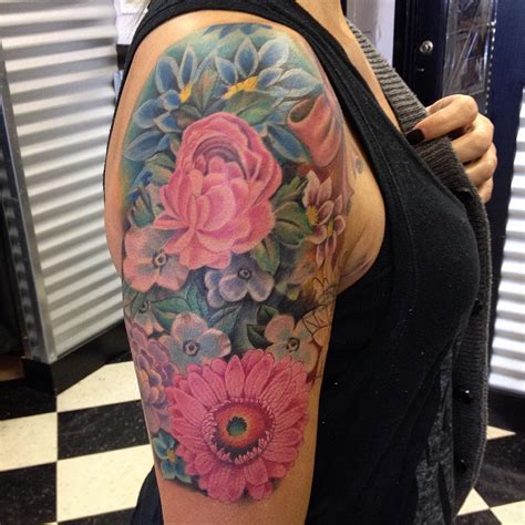 Common sleeve tattoo themes include tribal markings, floral designs, traditional japanese art and celtic knotwork. 13+ Arm Sleeve Tattoos Designs, Ideas | Design Trends ...