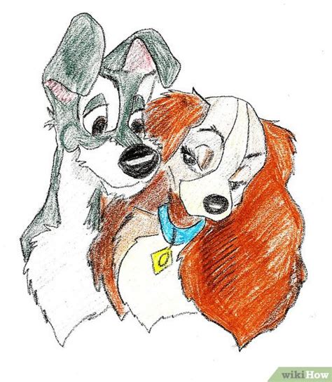 Jock is a major character in disney's 1955 animated feature film, lady and the tramp and supporting character in the 2001 sequel, lady. Comment dessiner des personnages de Disney (avec images)