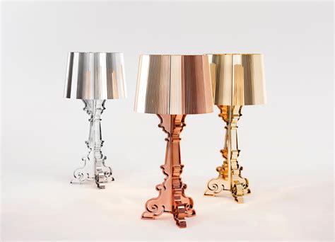 Kartell Bourgie Lamp In Gold By Ferruccio Laviani For Sale At 1stdibs