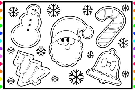 Sugar Cookie Pages Coloring Pages