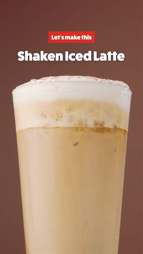 Shaken Iced Latte Torani