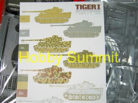 Tamiya 1 25 German Tiger 1 Wwii Re Issued Heavy Tank Model Kit 30611 Ebay