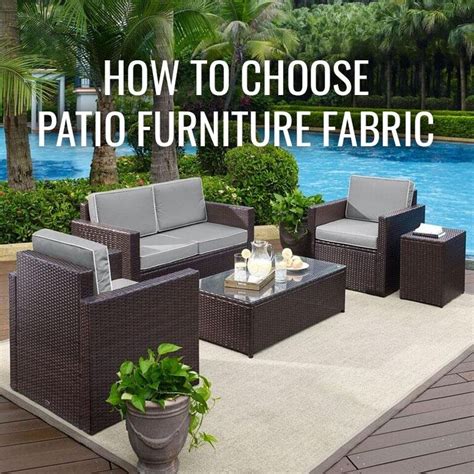 How To Choose Patio Furniture Rc Willey Blog