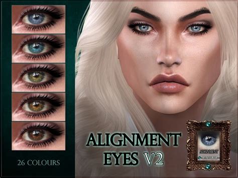 Alignment Eyes V2 With Shine By Remussirion At Tsr Sims 4 Updates