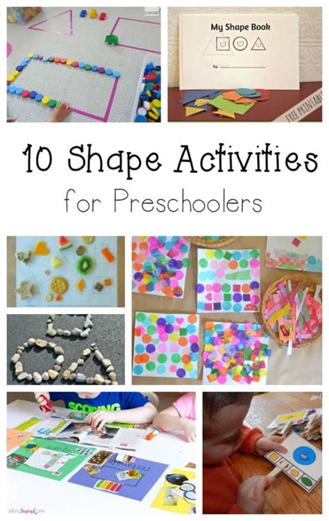 While much is said about the joy of having kids, nobody talks about how much imagination, energy and efforts go into the raising a kid properly. 20 Shape and color activities for preschool - The Measured Mom