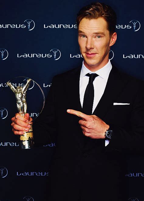 Benedict Cumberbatch Pointing At Things